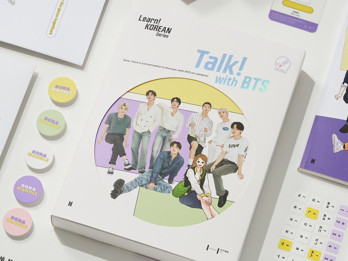 HYBE launches new Korean language study package 'Talk! with BTS